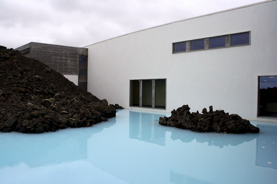 Голубая лагуна в Исландии 